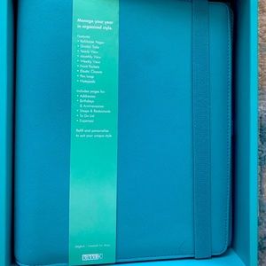 Kikki K Large Teal Time Planner